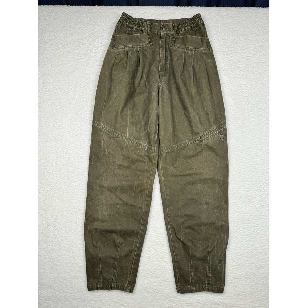 Vintage 90s Gitano Express Olive Green Pants - Women's 9 (Fits 23x28)